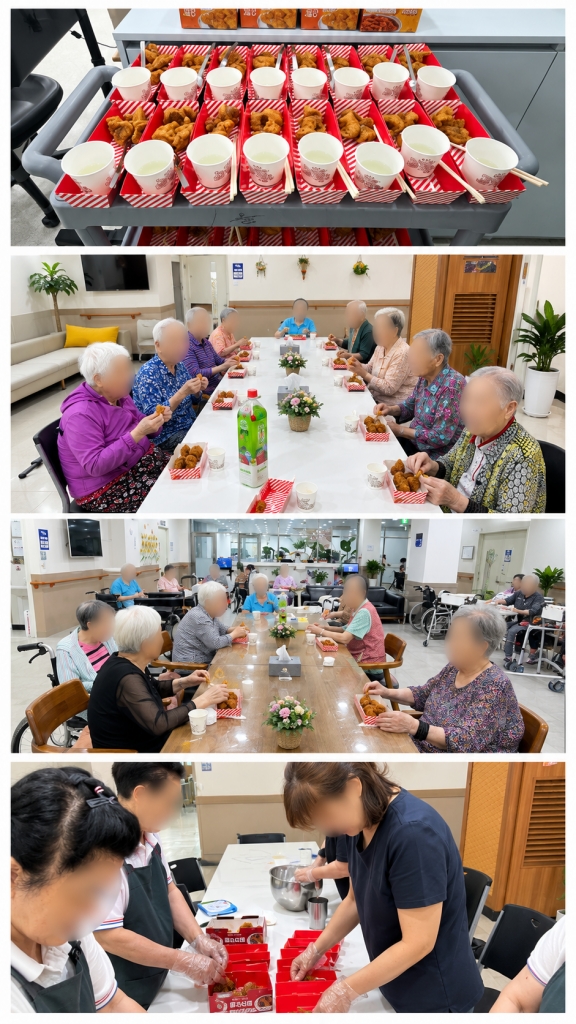 사랑을 담은 치킨으로 마음까지 든든하게~~