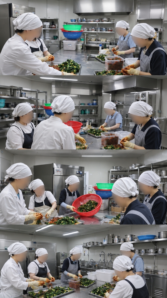  어르신 건강을 담은 사랑의 오이소박이 만들기 